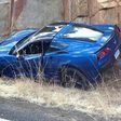 First 2014 Corvette Has Already Been Crashed First 2014 Corvette Has Already Been Crashed