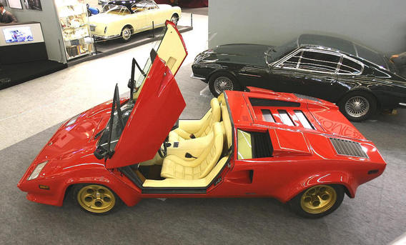One Off Lamborghini Countach Targa Owned By Rod Stewart