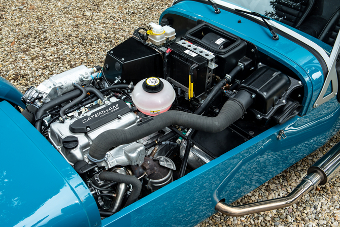A Caterham modificou o motor para aumentar-lhe a potência A Caterham modificou o motor para aumentar-lhe a potência