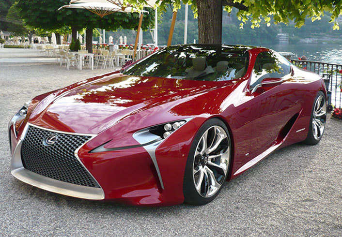 Lexus LF-LC Takes to the Road for the First Time (with ...