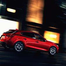 There is also a new diesel version of the Mazda 3