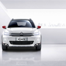 O design do C-XR segue os já tradicionais parâmetros de design habituais de modelos SUV, com uma grelha larga