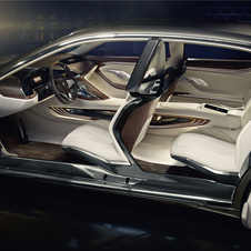 O interior do Vision Future Luxury tem uma grande componente conceptual