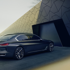 A estrutura interna em fibra de carbono do Vision Future Luxury é um conceito inovador criado pela BMW