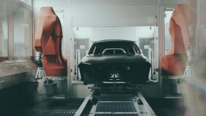 BMW makes music in factory BMW makes music in factory