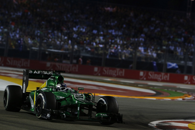 Caterham has been using F1 engines since 2011 Caterham has been using F1 engines since 2011