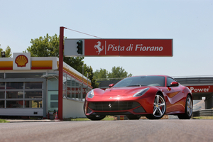 Ferrari states that the F12berlinetta is able to reach a top-speed above the 340km/h.