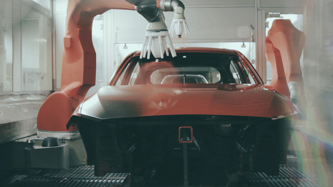 BMW makes music in factory BMW makes music in factory