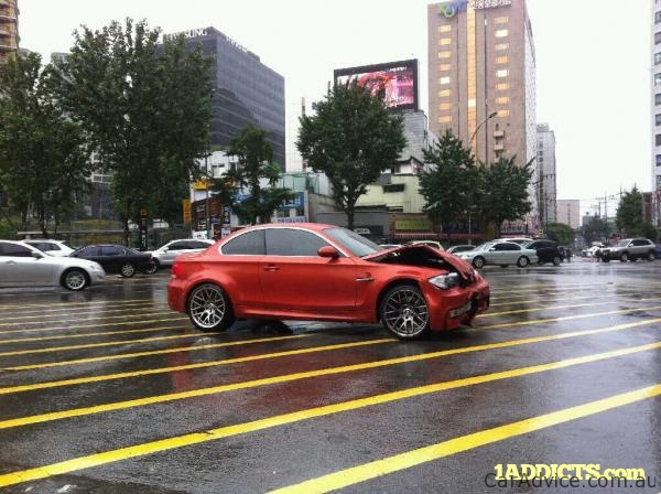 BMW 1 Series M Coupe involved in four crashes already BMW 1 Series M Coupe involved in four crashes already