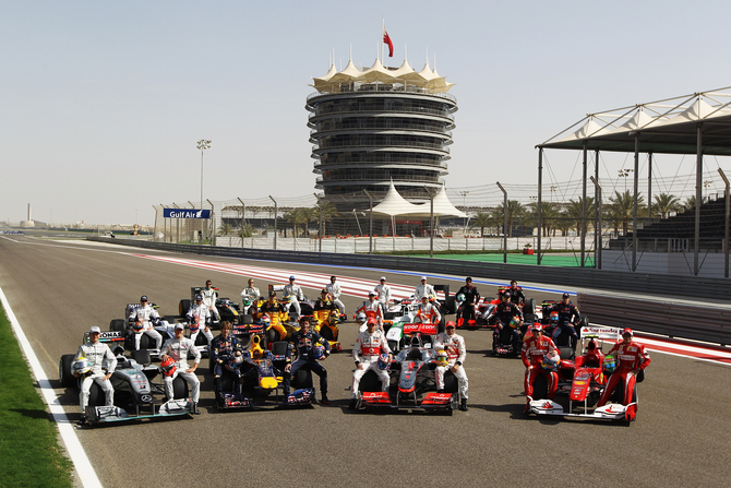 The Teams at the 2010 Bahrain Grand Prix The Teams at the 2010 Bahrain Grand Prix