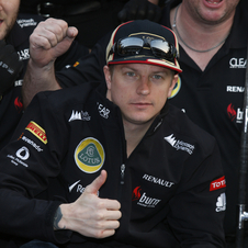 Raikkonen já mostrou que voltou em grande forma à Fórmula 1
