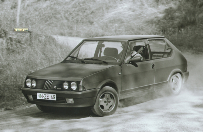 Fiat Ritmo Abarth 130 TC share tell a friend share on facebook