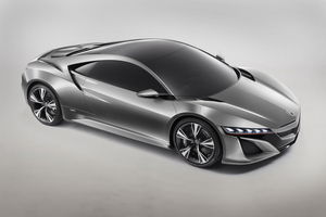 The production NSX will be larger than the prototypes but with the same styling