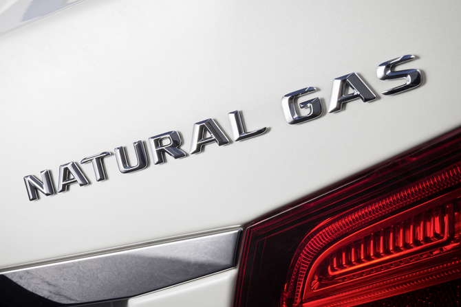 The E200 Natural Gas can have as much of 1600km of range The E200 Natural Gas can have as much of 1600km of range