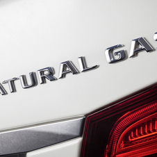 The E200 Natural Gas can have as much of 1600km of range