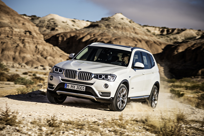 The new X3 design is similar to the X5 The new X3 design is similar to the X5