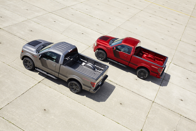 The truck will be available in two-wheel or four-wheel drive The truck will be available in two-wheel or four-wheel drive
