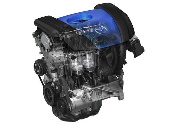 The engines launched in the CX5 crossover The engines launched in the CX5 crossover