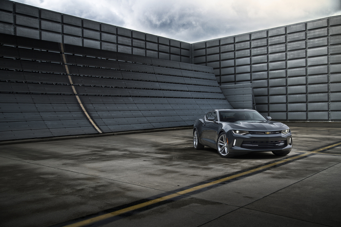 O novo Camaro SS será a versão mais potente na altura do lançamento O novo Camaro SS será a versão mais potente na altura do lançamento