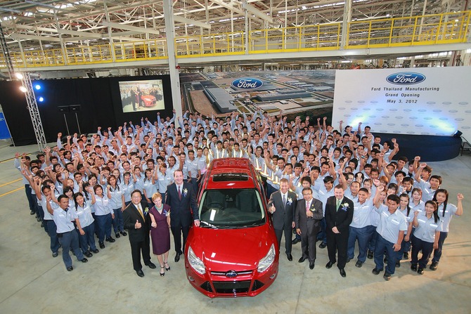 Ford Opens $415 Million Factory in Thailand Ford Opens $415 Million Factory in Thailand