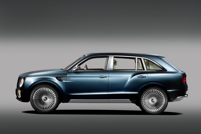 From the side, it does look like a Bentley From the side, it does look like a Bentley