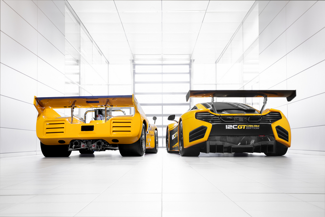 The 12C Can-Am is based on the GT3 version but throws the rules out the window The 12C Can-Am is based on the GT3 version but throws the rules out the window