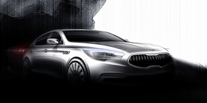 Kia Launching Rear-Wheel Drive Flagship Sedan in 2012 Kia Launching Rear-Wheel Drive Flagship Sedan in 2012