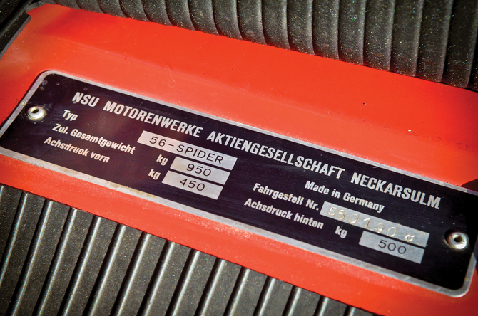 NSU Wankel Spider NSU Wankel Spider