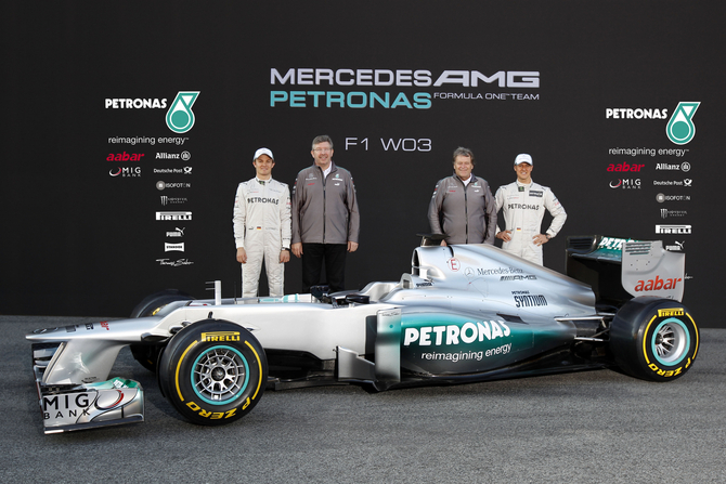 Mercedes Gives W03 Late Unveil Mercedes Gives W03 Late Unveil