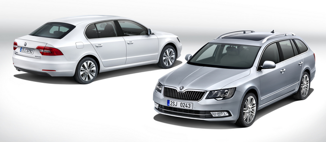 The Superb sedan and Combi will be revealed on April 19 The Superb sedan and Combi will be revealed on April 19