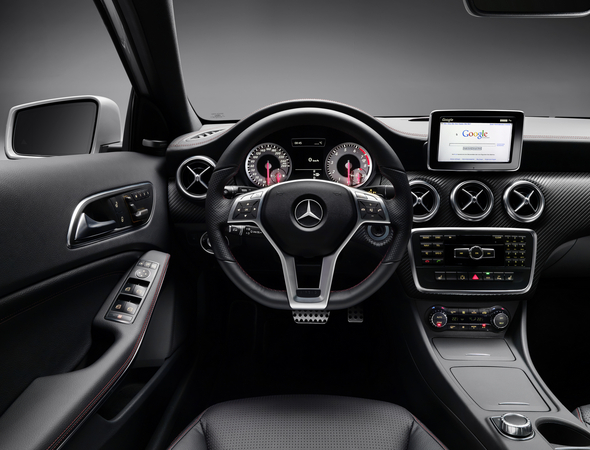 Inside, the A-Class is just as classy Inside, the A-Class is just as classy