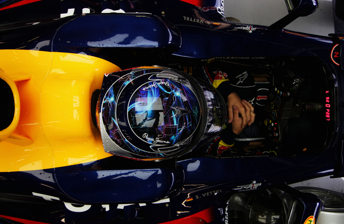 Vettel conquers pole in Spa Vettel conquers pole in Spa