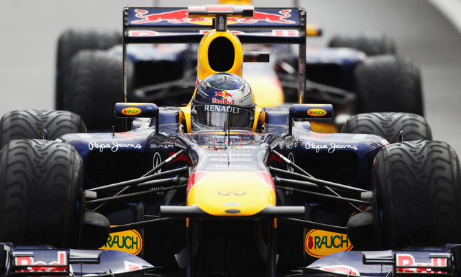 Vettel conquers pole in Spa Vettel conquers pole in Spa