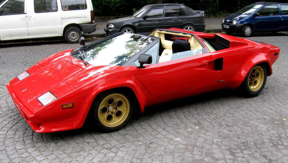One Off Lamborghini Countach Targa Owned By Rod Stewart For Sale