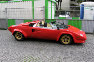 One Off Lamborghini Countach Targa Owned By Rod Stewart