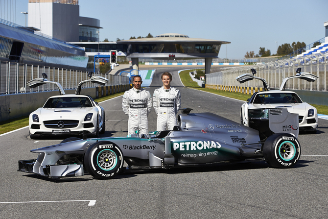 The car also has a new front wing design The car also has a new front wing design