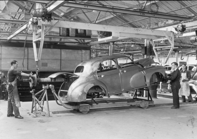 Cars have been produced at the factory for the last century Cars have been produced at the factory for the last century