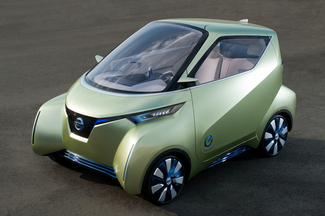 Nissan Pivo 3: subcompact city car closer to future mobility Nissan Pivo 3: subcompact city car closer to future mobility