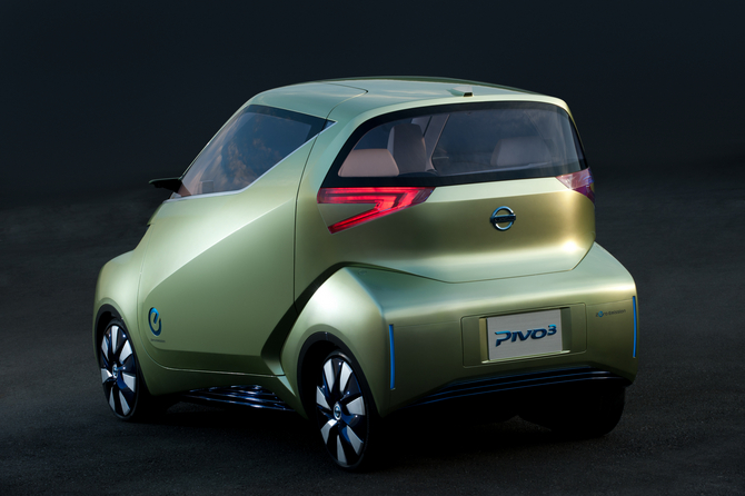Nissan Pivo 3: subcompact city car closer to future mobility Nissan Pivo 3: subcompact city car closer to future mobility