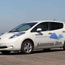 The Leaf has already been tested as an autonomous car