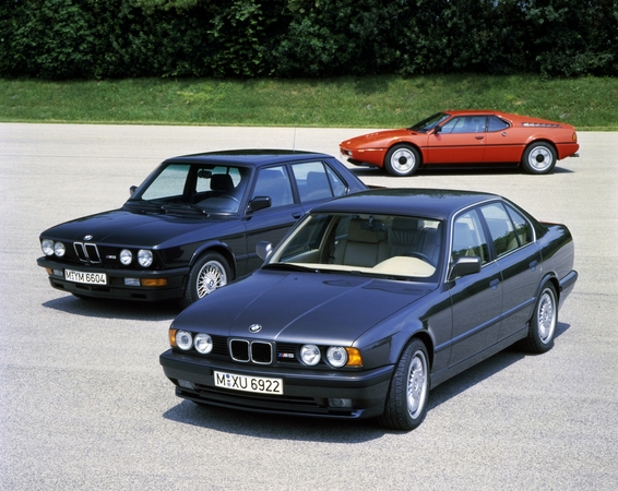 The M5 received a second generation in 1988 The M5 received a second generation in 1988