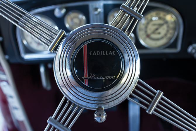 Cadillac V-12 Convertible Sedan by Fleetwood Cadillac V-12 Convertible Sedan by Fleetwood