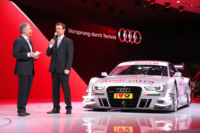 Der neue DTM-Bolide basiert auf dem RS5 Der neue DTM-Bolide basiert auf dem RS5