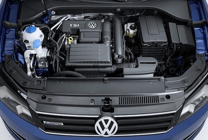 O motor pertence à família EA211 da VW e está equipado com sistemas de desativação de cilindros e stop/start O motor pertence à família EA211 da VW e está equipado com sistemas de desativação de cilindros e stop/start