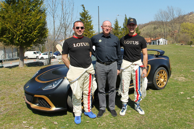 Lotus Testing Exige R-GT for Tarmac of St Remo Rally Lotus Testing Exige R-GT for Tarmac of St Remo Rally