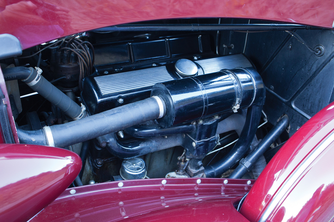 Cadillac V-12 Convertible Sedan by Fleetwood Cadillac V-12 Convertible Sedan by Fleetwood