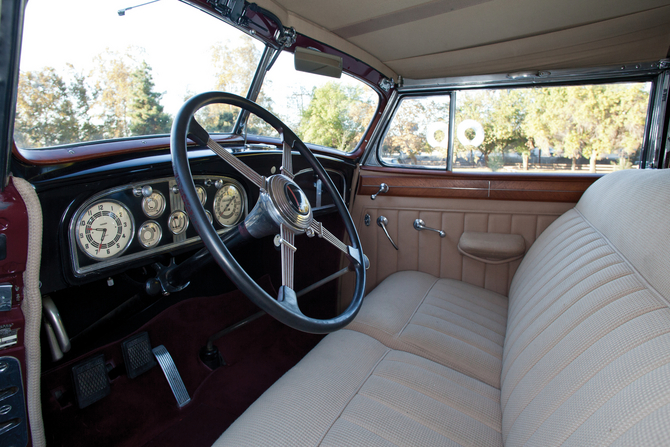 Cadillac V-12 Convertible Sedan by Fleetwood Cadillac V-12 Convertible Sedan by Fleetwood