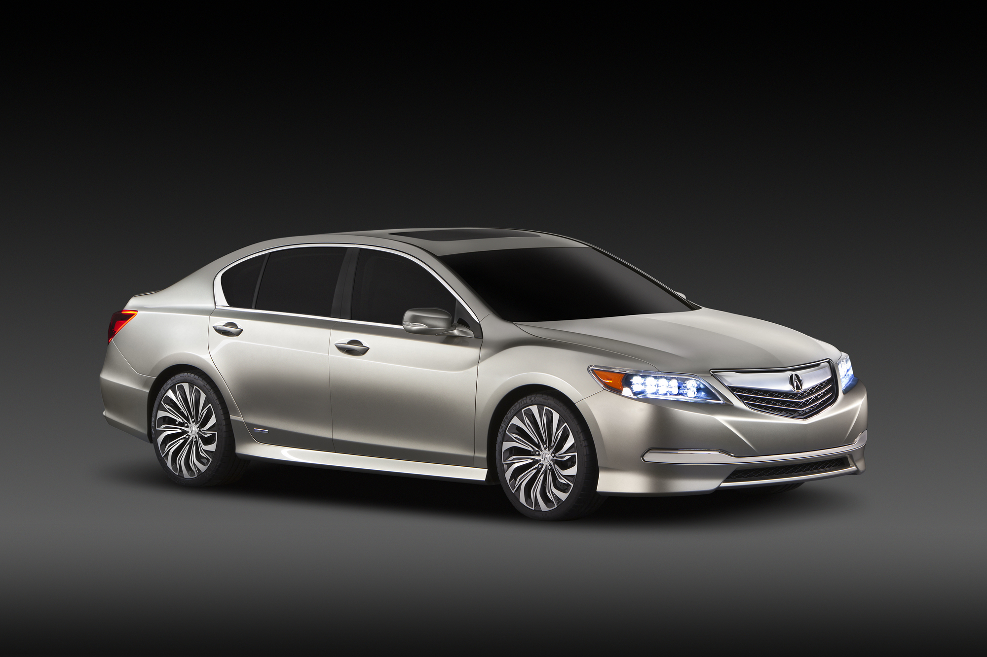 Acura RLX Concept Shows Future Acura Flagship Sedan