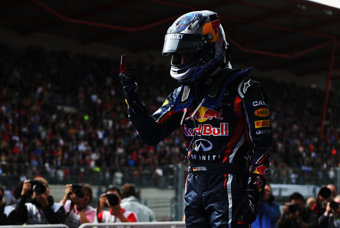 Vettel returns to victories in Spa Vettel returns to victories in Spa