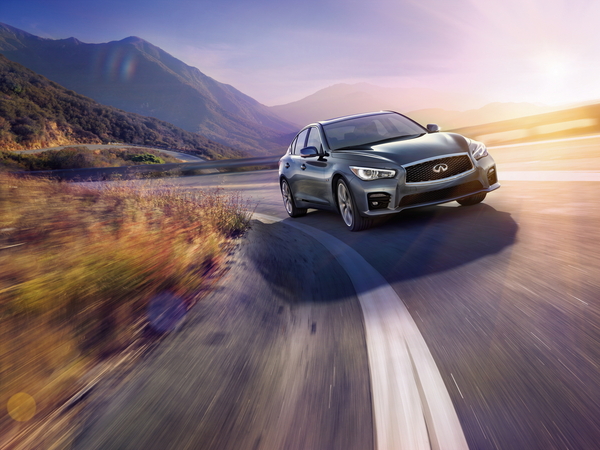 The Q50 replaces the previous G sedan The Q50 replaces the previous G sedan